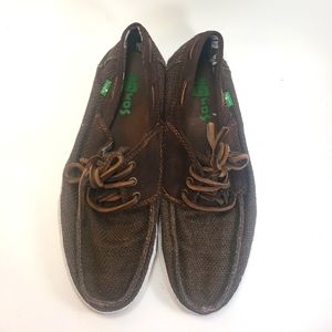 Mens Size 9 Sanuk Loafers
